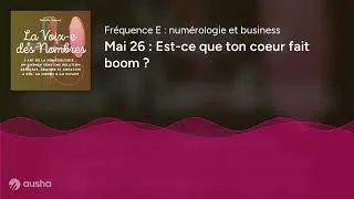 Miniature : Mai 26 : Est-ce que ton coeur fait boom ?