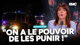 Miniature : "Ceux qui sciemment, allument la mèche, on a le pouvoir de les punir !" La colère d'Estelle Denis