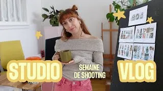Miniature : Ma vie de directrice artistique : 2 semaines intenses de shootings 📸 STUDIO VLOG