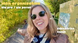 Miniature : 1 semaine avec moi - éducatrice canin - organisation - sport