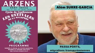 Miniature : Alèm SURRE-GARCIA "PASSA-PÒRTS, migrations transpyrénéennes" (Arzens, 8 juin 2026)