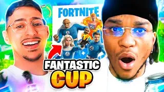 Miniature : Les 4 Fantastiques sur Fortnite avec Jolavanille, Emxxr et Sloxzay