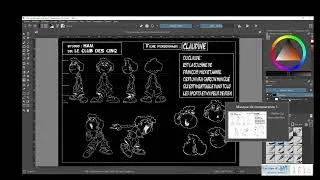 Miniature : avec KRITA, rendez votre calque d'encrage facilement transparent et sécurisé.