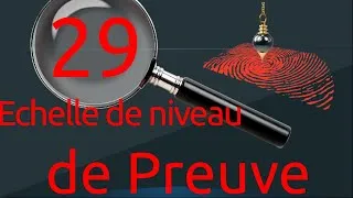 Miniature : 29 : Échelle des niveaux de preuve