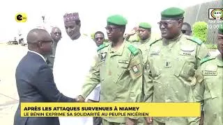 Miniature : Après les attaques survenues à NIAMEY : le Bénin exprime sa solidarité au peuple Nigérien