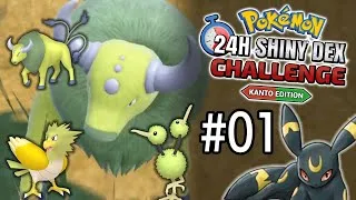 Miniature : ANGÉ OUVRE LE BAL ! | 24H SHINY DEX CHALLENGE - KANTO EDITION #01