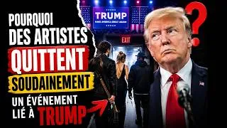 Miniature : Pourquoi des artistes quittent soudainement un événement lié à Trump ?
