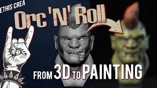 Miniature : Orc N Roll! De la modélisation 3D a la peinture de figurine