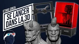 Miniature : Débuter la modélisation et impression 3D - Retour d'expérience et premiers tests