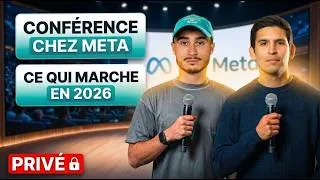 Miniature : On a donné une conférence privée chez Meta : voici ce qui marche en 2026