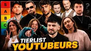 Miniature : Qui est le MEILLEUR YouTubeur Français ? Ma Tier List 2026