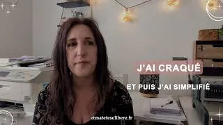 Miniature : Ménage de printemps : j’ai craqué🙄 … et puis j'ai simplifié 😏