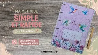 Miniature : Bullet Journal Mai 🐦 Ma méthode SIMPLE et RAPIDE (sans pression)