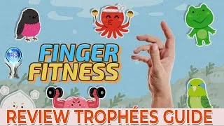 Miniature : FITNESS FINGER (PS5) -  Review Trophée Guide : Platine Facile et Rapide en 20 minutes à 1€ ou 0,74€