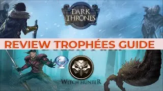 Miniature : Whitch Hunter & Dark Thrones - 2 Platine facile soldé à 2€ Review Trophée Guide: Rapide en 2h30(PS4)