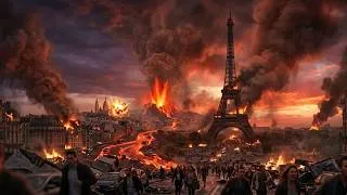 Miniature : Un volcan explosait sous Paris! #volcano #volcan #paris #climatechange #etsi #whatif #nature