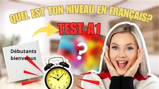Miniature : Test de français A1: Niveau débutant! (Simple et rapide)