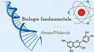 Miniature : UE 2.1. Biologie Fondamentale. Atome/Molécule.