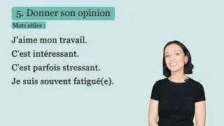 Miniature : Donner son opinion en français facile - Cours de français intermédiaire gratuit