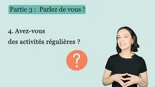 Miniature : Parlez de vous en français facile - Racontez en français niveau A2