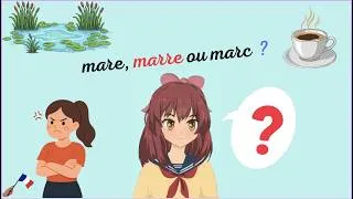 Miniature : mare, marre, marc
