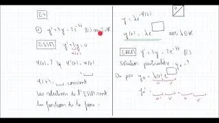 Miniature : Équations différentielles TD2
