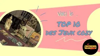 Miniature : TOP 10 |  Jeux de société COZY | 2025 🔥☕