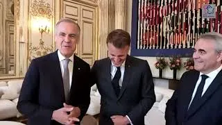 Miniature : [Sommet de l'IA] Séquence officielle de clôture avec Emmanuel Macron, Mark Carney et Xavier Bertrand