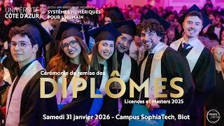 Miniature : Cérémonie de remise des diplômes 2026 – Licences & Masters | EUR DS4H