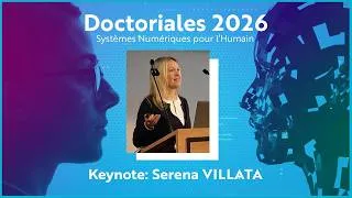 Miniature : Doctoriales 2026 - Keynote: Serena VILLATA (Université Côte d'Azur, CNRS, i3S)