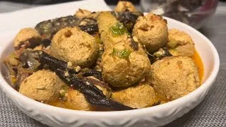 Miniature : Cuisine avec moi, pistache au poisson || graine de courge || MBIKA || EGUSI || Trés délicieux 