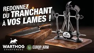 Miniature : Comment affûter parfaitement votre couteau avec le Warthog V-Sharp — Guide en Français