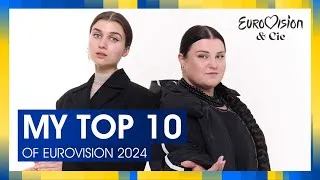 Miniature : MY TOP 10 OF EUROVISION 2024 | Eurovision & Cie
