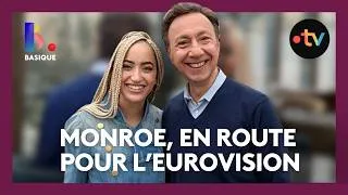 Miniature : Monroe à l'Eurovision 2026 : sa 1ère interview !