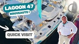 Miniature : Lagoon 47 - Quick visit on board 