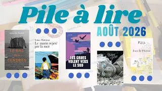Miniature : On prépare ma Pile à lire d'août ensemble