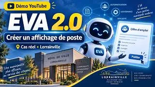 Miniature : EVA 2.0 en action | Créer un affichage de poste en contexte municipal