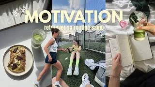 Miniature : retour à ma ROUTINE *parfaite* ✨ : sport, recettes, lifestyle sain, thérapie, motivation