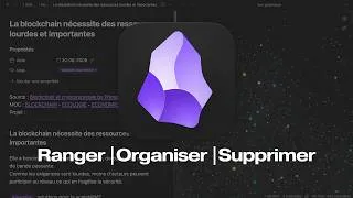 Miniature : Je range mon coffre Obsidian en direct