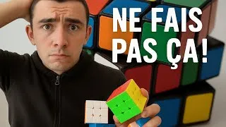 Miniature : 10 erreurs à éviter quand tu apprends le Rubik’s Cube (débutants et speedcubers)