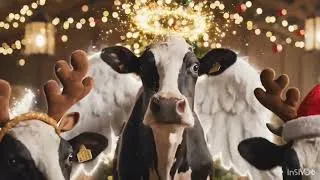 Miniature : Fêtes de fin d'année #christmas #noel #vache #fetes #pourtoi #shorts 