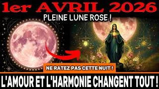 Miniature : ÇA COMMENCE ! PINK MOON EN BALANCE ! 1er avril – la PLEINE LUNE ROSE apporte AMOUR et HARMONIE !