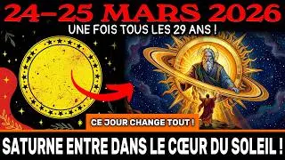 Miniature : ATTENTION ! CAZIMI DE SATURNE IMMINENT ! 24-25 mars – le SOLEIL rencontre SATURNE, GRANDE clarté !