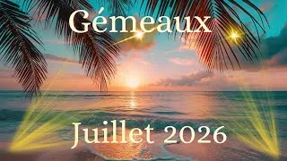 Miniature : Gémeaux ♊ Juillet 2026 : une rencontre renversante ! 🩷