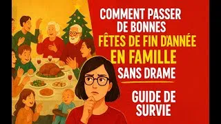 Miniature : 🎅🎄🎁 Comment passer de BONNES FÊTES de fin d'année EN FAMILLE SANS DRAME 🙏 | Guide de survie 😉🌟❄️
