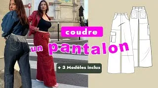 Miniature : DIY 🧵 COMMENT COUDRE UN JEAN  - + PATRON