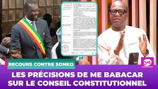 Miniature : LES PRÉCISIONS DE ME B. NDIAYE PASTEF SUR LE RECOURS CONTRE SONKO "CONSEIL CONSTITUTIONNEL..."