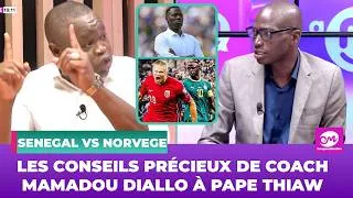 Miniature : SENEGAL VS NORVEGE: LES CONSEILS TACTIQUES DE COACH M. DIALLO À PAPE THIAW "IBRAHIM MBAYE