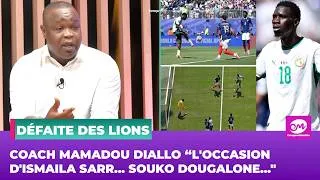 Miniature : COACH MAMADOU DIALLO "L'OCCASION D'ISMALA SARR C'EST UN BUT RATÉ... SOUKO DOUGALONE.."