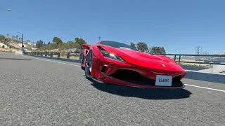 Miniature : Ferrari F8 cinématique beamng drive 
